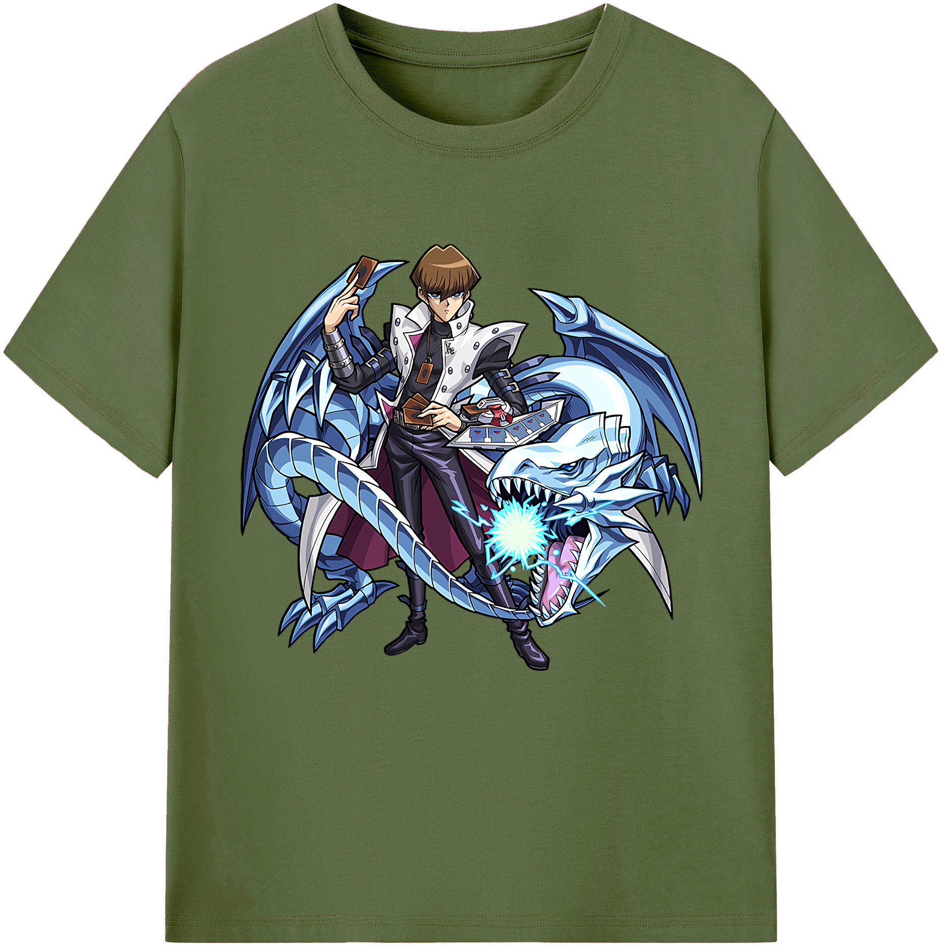 （画像用） 遊☆戯☆王 Yu-Gi-Oh! 綿100％半袖Tシャツ（フロントプリント）
